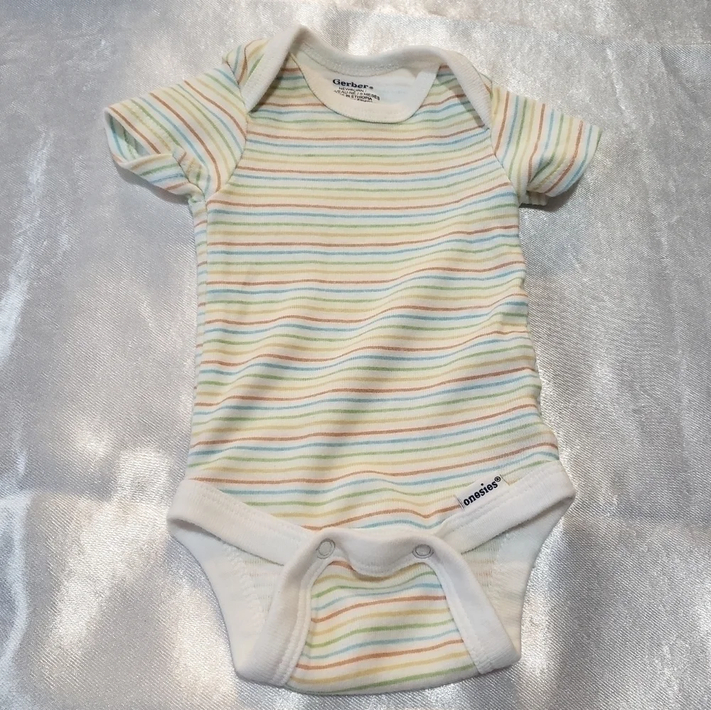 a set of 4 baby girl pajamas gerber newborn 0 months